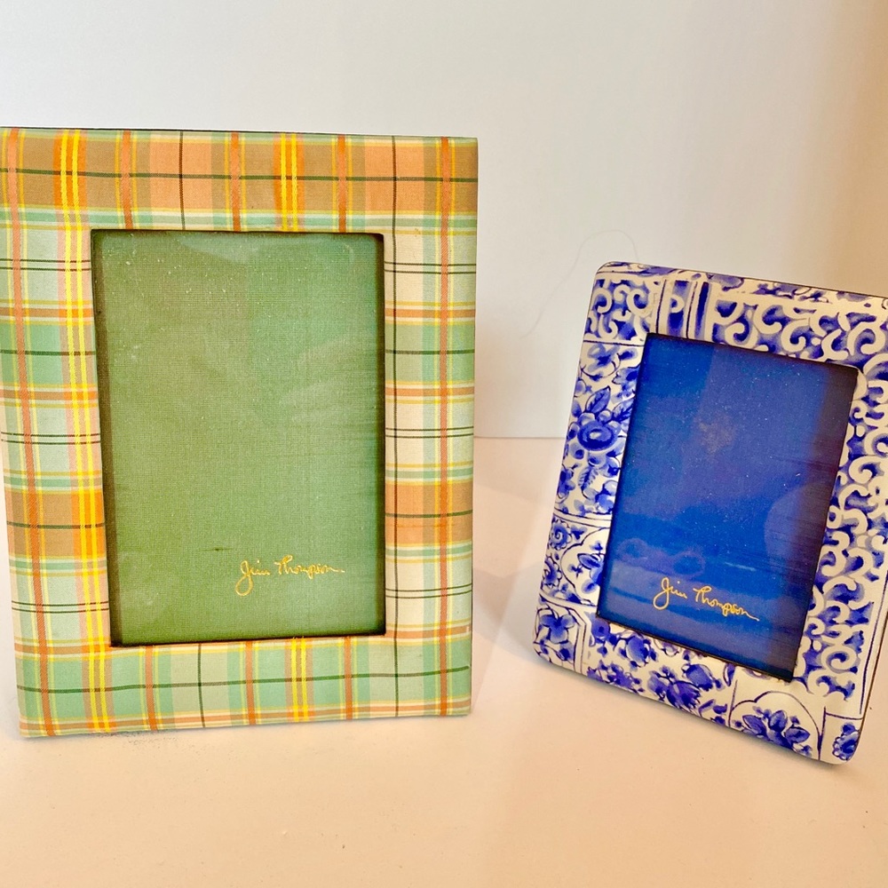 Silk fabric frames